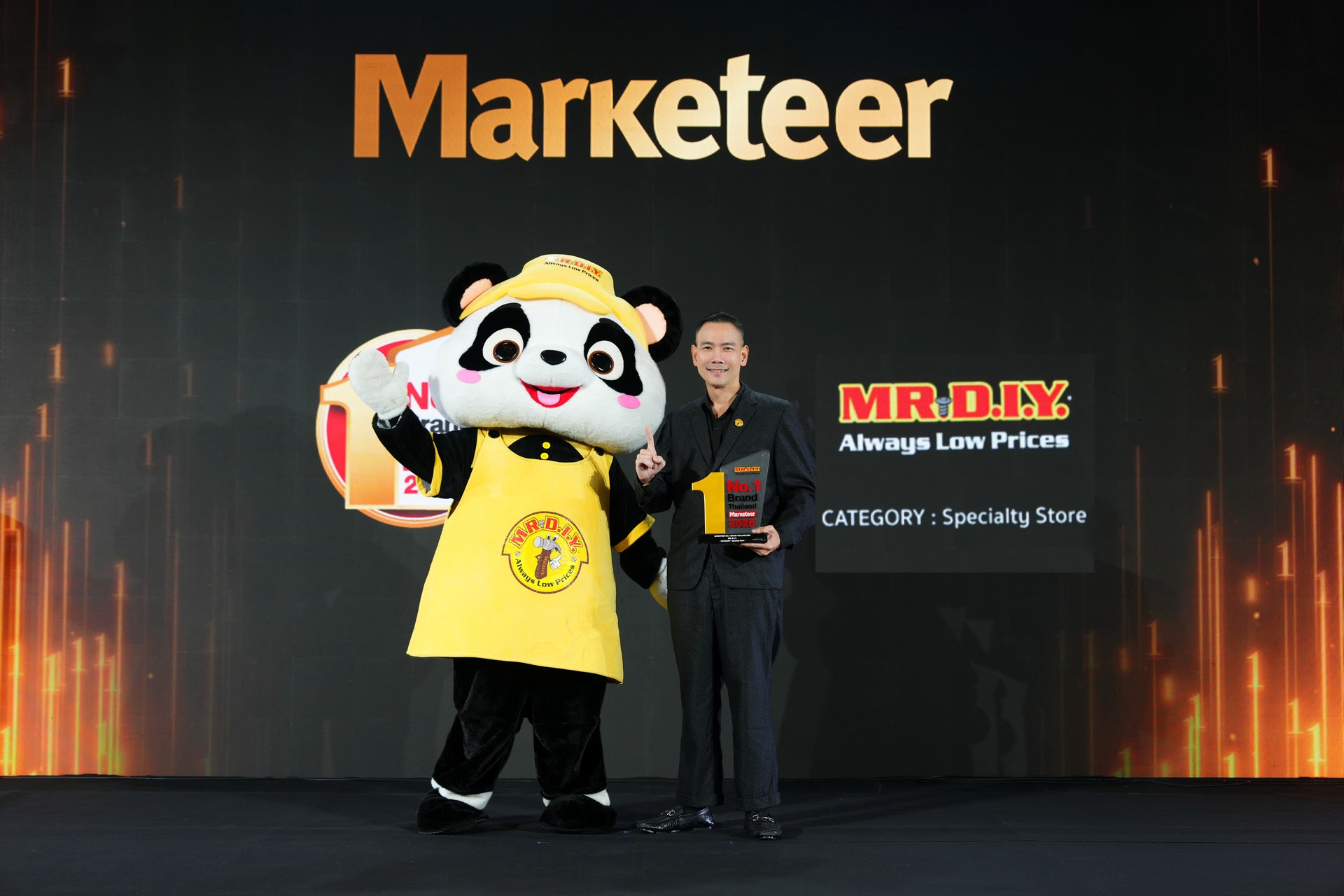 MR. D.I.Y. ตอกย้ำความเป็นแบรนด์อันดับ 1 ในใจคนไทย  คว้ารางวัล Marketeer No.1 Brand Thailand 2026 ต่อเนื่อง 4 ปีซ้อน