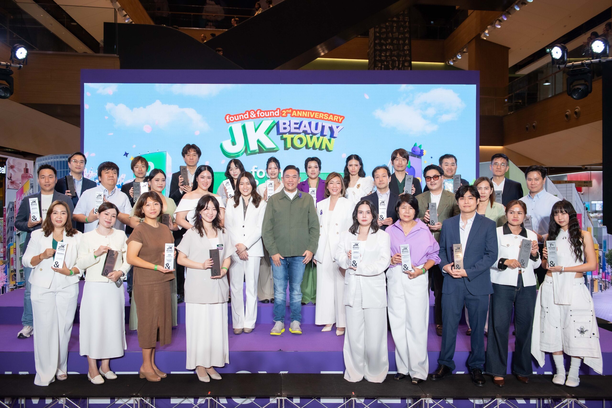 found & found ฉลอง 2 ปี ย้ำจุดยืน No.1 JK Beauty  เร่งเครื่องสู่ Top 5 ตลาด Health & Beauty