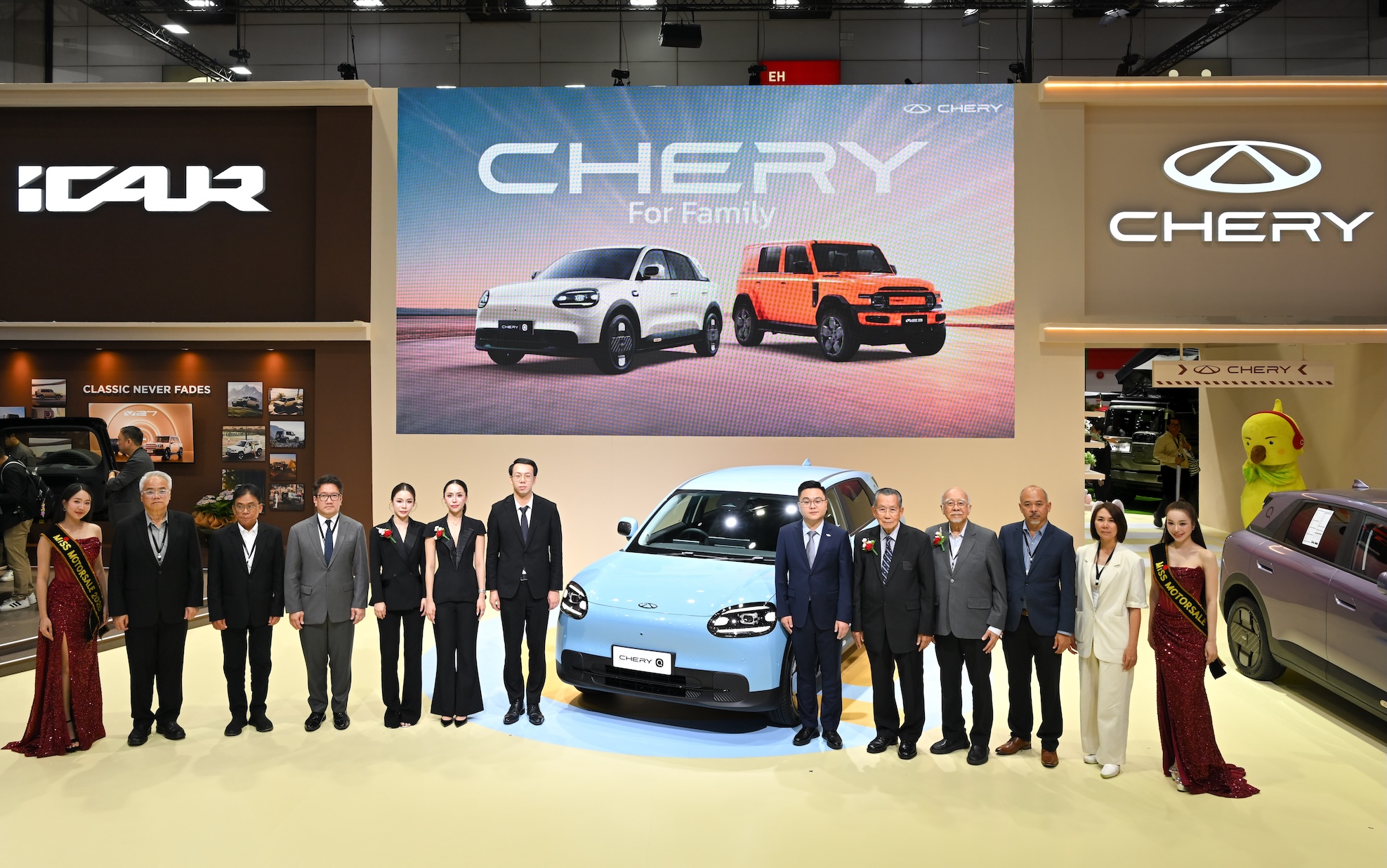 iCAUR นำ “iCAUR V27 REEV” อวดโฉมครั้งแรกในไทย!  ชวนสัมผัส SUV ดีไซน์ Classic Boxy กับเทคโนโลยี REEV