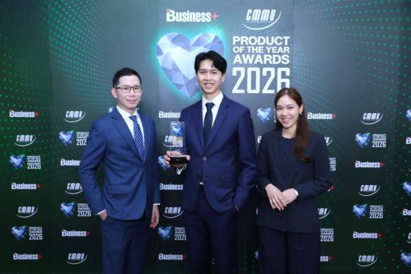 กรุงเทพประกันชีวิต คว้ารางวัล Product of the Year 2026 ตอกย้ำความมุ่งมั่นพัฒนาผลิตภัณฑ์ “บีแอลเอ ลองไลฟ์แคร์” ตอบโจทย์การใช้ชีวิตอย่างมีคุณภาพในสังคมสูงวัย   