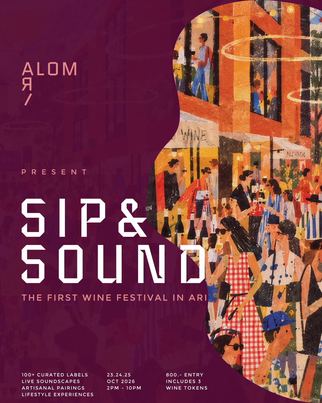 Lesmo Plus เปิดมุมมองใหม่ของการอยู่อาศัยผ่าน ALOM ARI ชวนสัมผัสไลฟ์สไตล์อารีย์ในงาน “SIP & SOUND” 23–25 ตุลาคมนี้