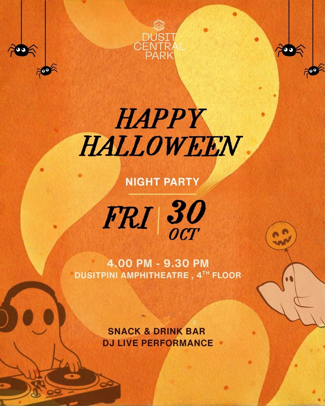 สวนดุสิตอรุณชวนแต่งกายรับฮาโลวีน กับงาน “Happy Halloween” ฟังเพลงชิลล์กลางสวนลอยฟ้า 30 ตุลาคมนี้