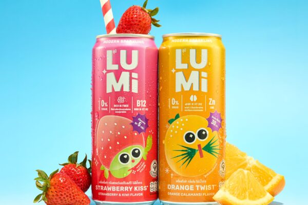 LUMi (ลูมิ) Modern Soda 20 บาทก็ซ่าได้! LUMi กระแสแรงไม่หยุด! เปิดตัว “Strawberry Kiss” พรีไบโอติกโซดา High-Fiber พร้อมเขย่าวงการเครื่องดื่มซ่าใน 7-Eleven